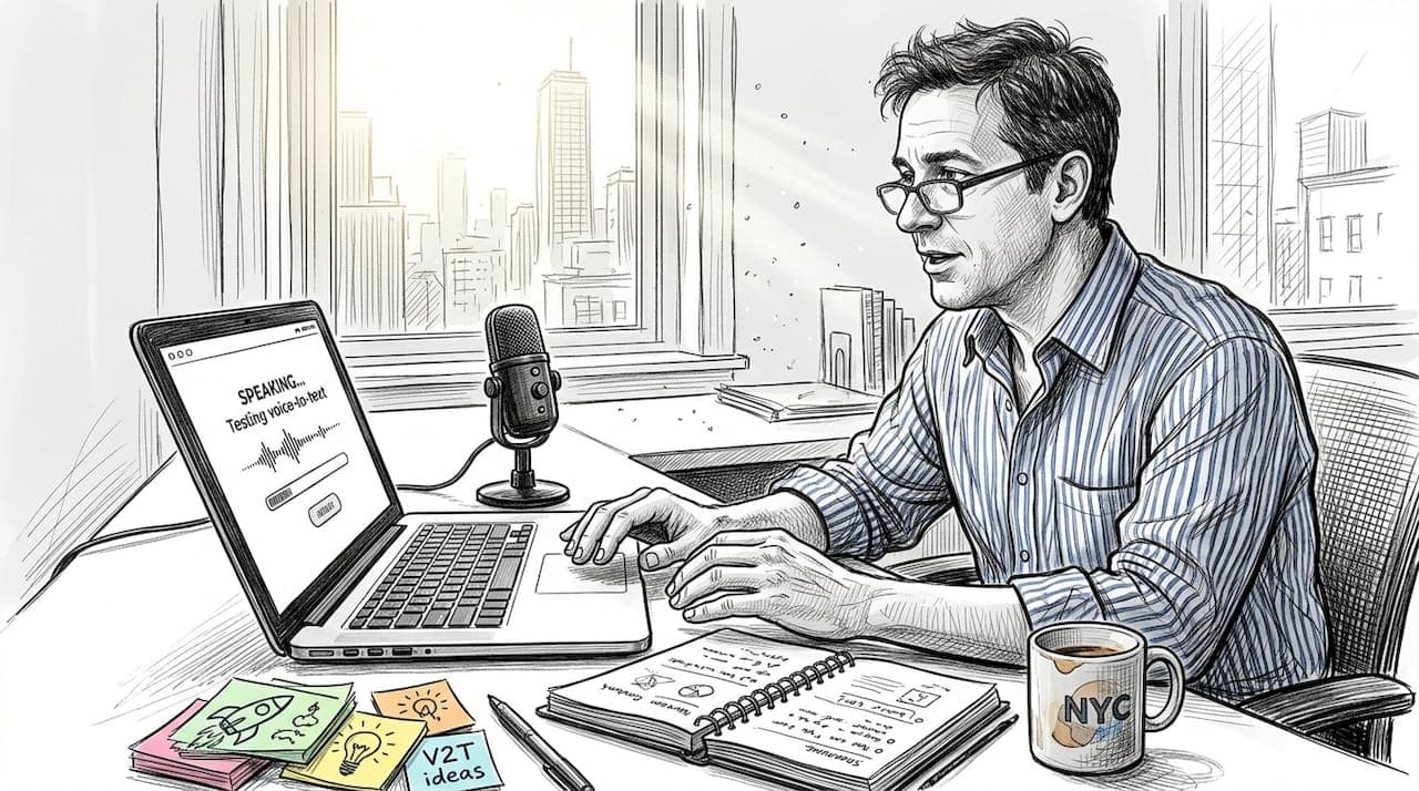 Voice-to-text tutorial: boost productivity with modern tools